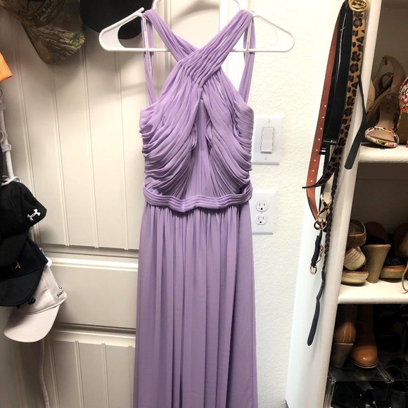 Watters & Watters Lavender/Lilac Long Dress size 2 - Picture 1 of 9